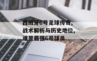 西班牙6号足球传奇,战术解析与历史地位,谁是最强6号球员