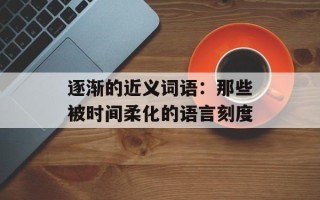 逐渐的近义词语：那些被时间柔化的语言刻度