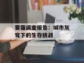 雾霾调查报告：城市灰穹下的生存挑战