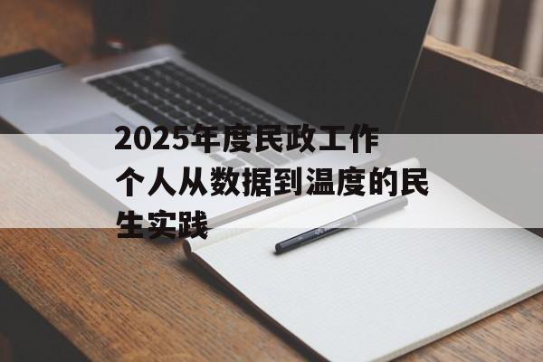 2025年度民政工作个人从数据到温度的民生实践-第1张图片-