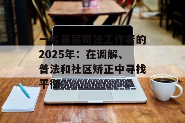 一名基层司法工作者的2025年：在调解、普法和社区矫正中寻找平衡-第1张图片-