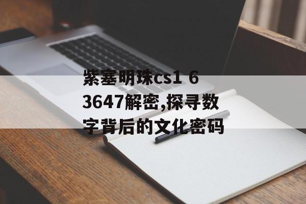 紫塞明珠cs1 6 3647解密,探寻数字背后的文化密码-第1张图片-